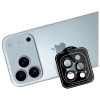 3MK Lens Protection Pro γυαλί προστασίας φακού κάμερας για Apple iPhone 17 Pro / 17 Pro Max, μαύρο