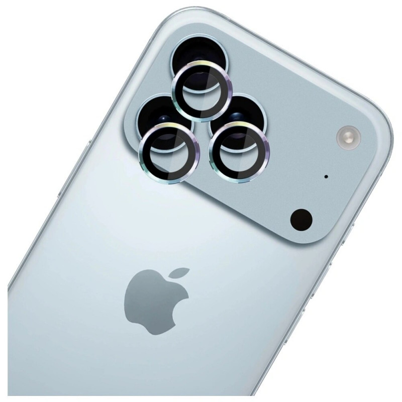 Γυαλί προστασίας φακού κάμερας 3MK Lens Protection Pro για Apple iPhone 17 Pro / 17 Pro Max, πολύχρωμο
