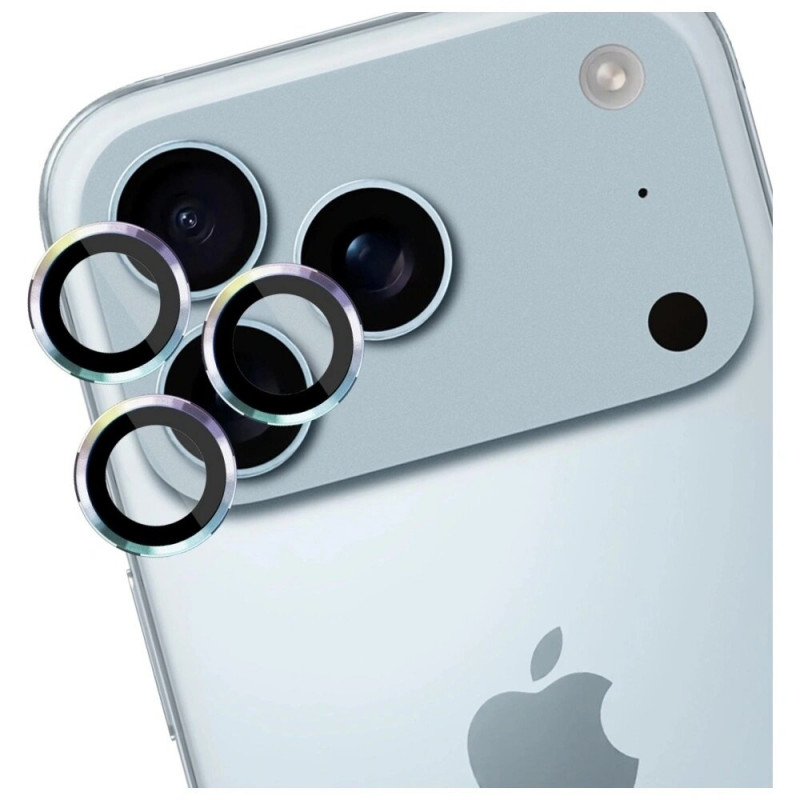 Γυαλί προστασίας φακού κάμερας 3MK Lens Protection Pro για Apple iPhone 17 Pro / 17 Pro Max, πολύχρωμο
