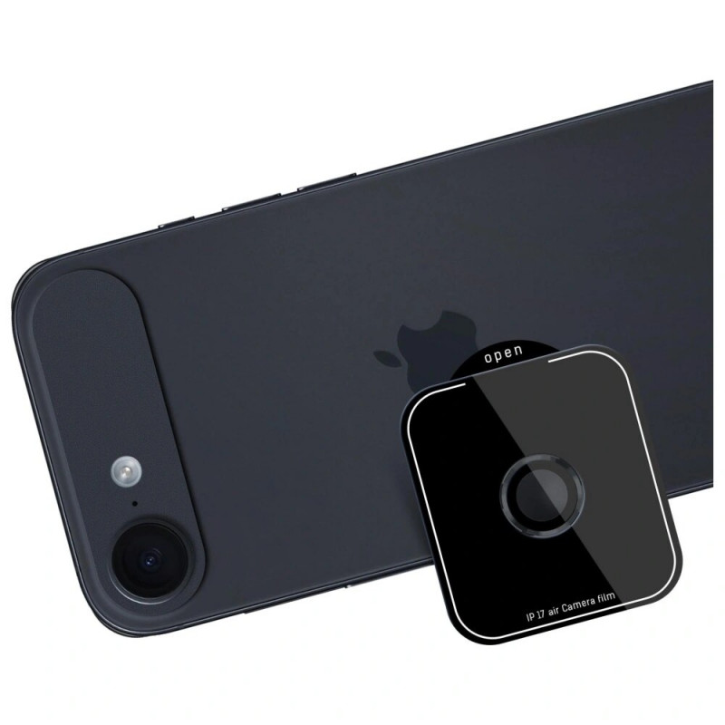 Γυαλί προστασίας φακού κάμερας 3MK Lens Protection Pro για Apple iPhone Air, μαύρο