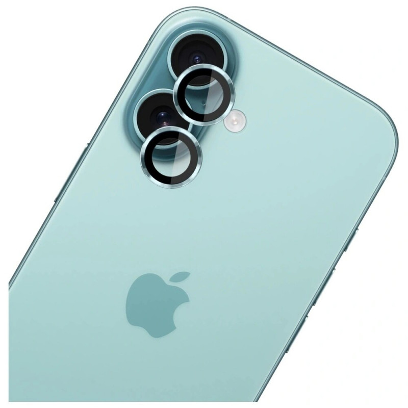 3MK Lens Protection Pro Προστατευτικό Φακού Κάμερας από Σκληρυμένο Γυαλί για Apple iPhone 17, πράσινο