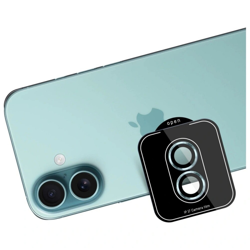 3MK Lens Protection Pro Προστατευτικό Φακού Κάμερας από Σκληρυμένο Γυαλί για Apple iPhone 17, πράσινο