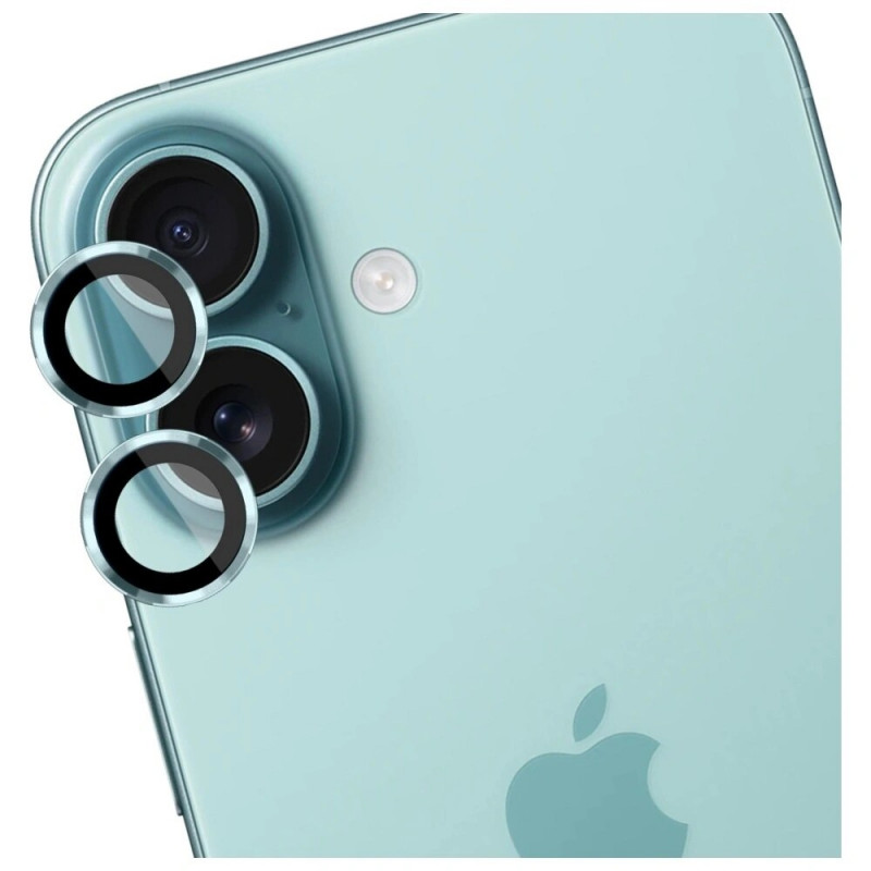 3MK Lens Protection Pro Προστατευτικό Φακού Κάμερας από Σκληρυμένο Γυαλί για Apple iPhone 17, πράσινο