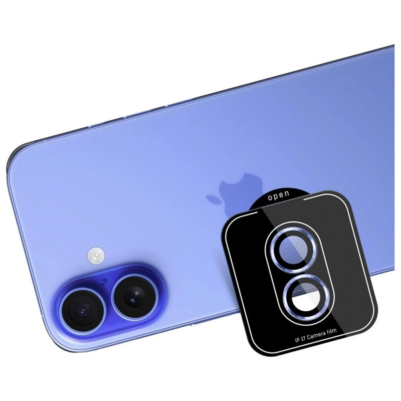 3MK Lens Protection Pro Προστατευτικό Φακού Κάμερας από Σκληρυμένο Γυαλί για Apple iPhone 17, μπλε