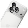 3MK Lens Protection Pro προστατευτικό φακού κάμερας από σκληρυμένο γυαλί για Apple iPhone 17 Pro / 17 Pro Max, γκρι