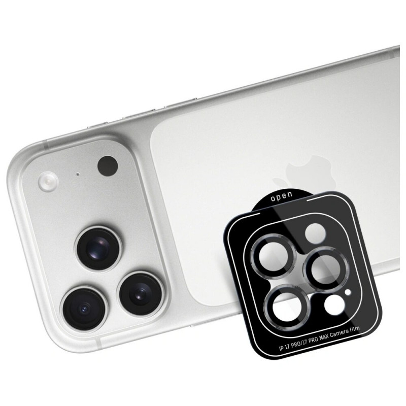 3MK Lens Protection Pro προστατευτικό φακού κάμερας από σκληρυμένο γυαλί για Apple iPhone 17 Pro / 17 Pro Max, γκρι