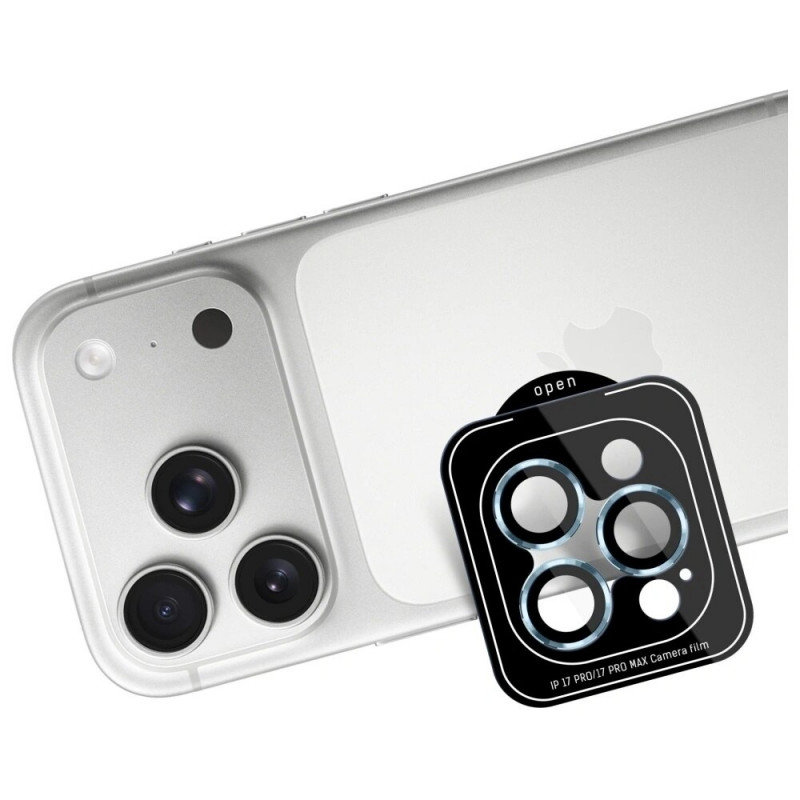 3MK Lens Protection Pro προστατευτικό φακού κάμερας από σκληρυμένο γυαλί για Apple iPhone 17 Pro / 17 Pro Max, ανοιχτό μπλε