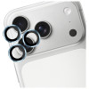 3MK Lens Protection Pro προστατευτικό φακού κάμερας από σκληρυμένο γυαλί για Apple iPhone 17 Pro / 17 Pro Max, ανοιχτό μπλε