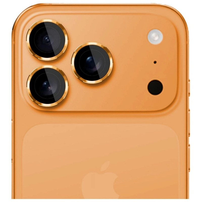 3MK Lens Protection Pro tempered glass για φακό κάμερας για Apple iPhone 17 Pro / 17 Pro Max, πορτοκαλί