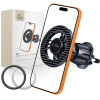 Tech-Protect N56 Μαγνητική βάση αυτοκινήτου MagSafe για αεραγωγό Carbon Black