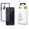 Θήκη 3MK Satin Armor Case+ για Samsung Galaxy A55 5G, μωβ