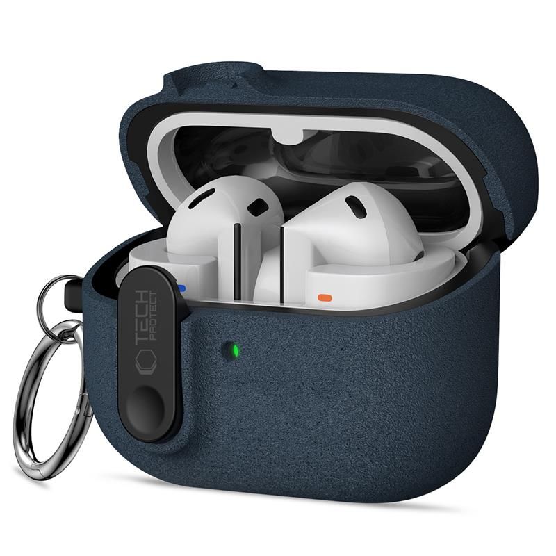 Θήκη Tech-Protect Slim Hook για Samsung Galaxy Buds 3 / 3 FE / 3 Pro, Fluffy Blue