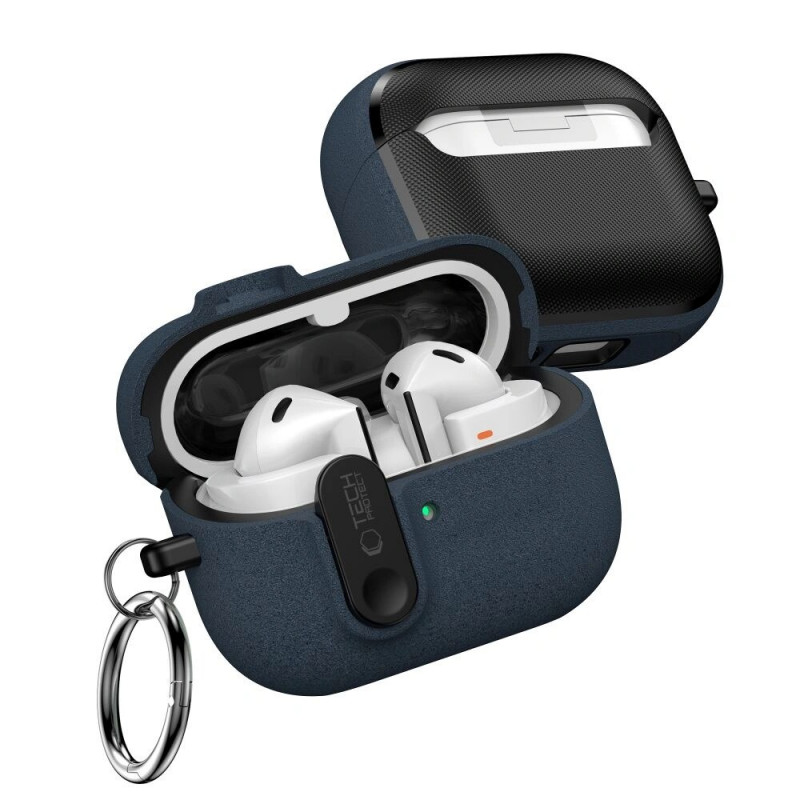 Θήκη Tech-Protect Slim Hook για Samsung Galaxy Buds 3 / 3 FE / 3 Pro, Fluffy Blue
