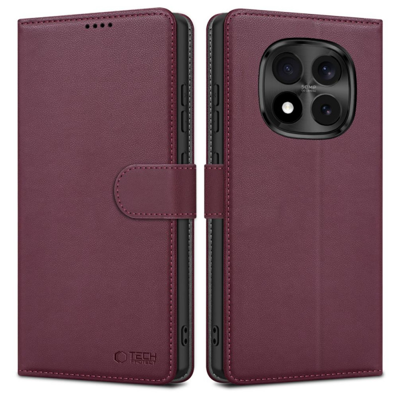 Θήκη πορτοφόλι Tech-Protect για Xiaomi Redmi Note 15 Pro 5G THP5097, Burgundy