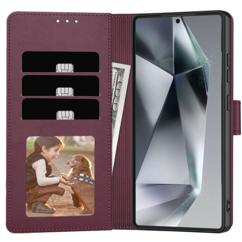 Θήκη πορτοφόλι Tech-Protect για Xiaomi Redmi Note 15 Pro 5G THP5097, Burgundy