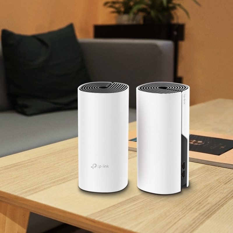 TP-Link Deco M4 AC1200 σύστημα Wi-Fi mesh για όλο το σπίτι (συσκευασία 2 τεμαχίων)