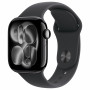 Apple Watch Series 11 GPS + Cellular (5G) θήκη αλουμινίου 42 mm, μαύρο, M/L, MF854QL/A