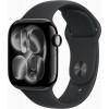 Apple Watch Series 11 GPS + Cellular (5G) θήκη αλουμινίου 42 mm, μαύρο, M/L, MF854QL/A