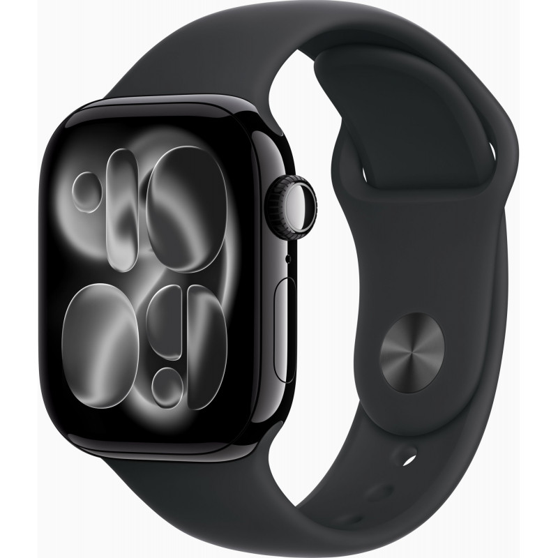 Apple Watch Series 11 GPS + Cellular (5G) θήκη αλουμινίου 42 mm, μαύρο, M/L, MF854QL/A