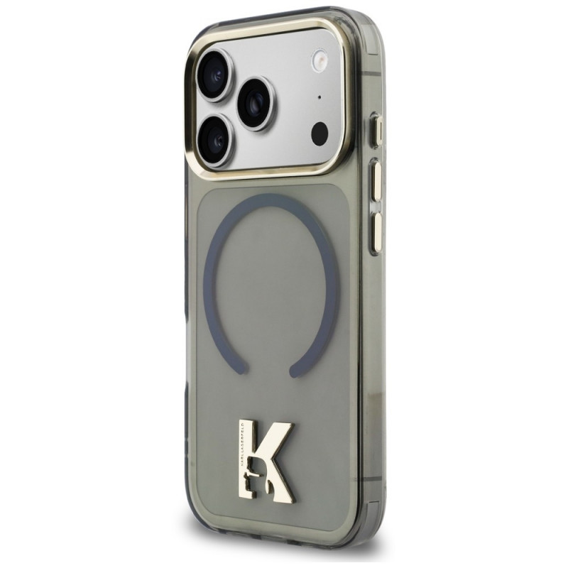 Θήκη Karl Lagerfeld IML K Head KF003410-0 για Apple iPhone 18 Pro Max / 17 Pro Max, μαύρη