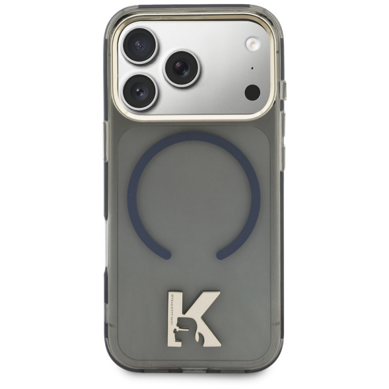 Θήκη Karl Lagerfeld IML K Head KF003410-0 για Apple iPhone 18 Pro Max / 17 Pro Max, μαύρη