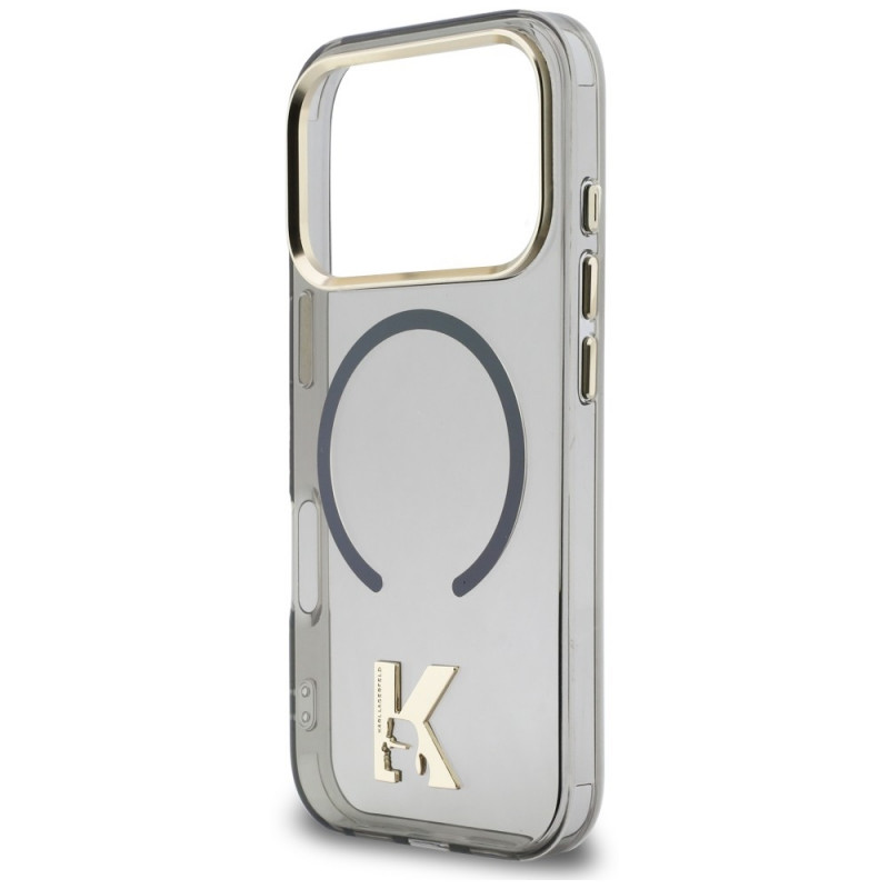 Θήκη Karl Lagerfeld IML K Head KF003410-0 για Apple iPhone 18 Pro Max / 17 Pro Max, μαύρη