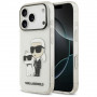 Θήκη Karl Lagerfeld IML NFT Glitter Karl&Choupette KF003400 για Apple iPhone 18 Pro Max / 17 Pro Max, διαφανής