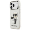 Θήκη Karl Lagerfeld IML NFT Glitter Karl&Choupette KF003400 για Apple iPhone 18 Pro Max / 17 Pro Max, διαφανής