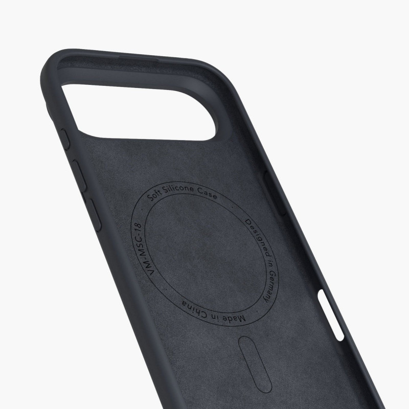 Vonmählen Μαλακή θήκη σιλικόνης για Apple iPhone 17 Air, ναυτικό μπλε (MSC00098)