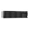 QNAP TS-h1655XeU-RP-8G NAS rack 16 θέσεων μικρού βάθους, 8 GB RAM, 2x 10GbE, πλεονάζον τροφοδοτικό