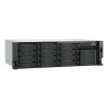QNAP TS-h1655XeU-RP-8G NAS rack 16 θέσεων μικρού βάθους, 8 GB RAM, 2x 10GbE, πλεονάζον τροφοδοτικό