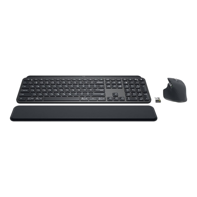Logitech MX Keys Combo for Business σετ πληκτρολογίου και ποντικιού (920-010929), γραφίτης, ιταλικό QWERTY