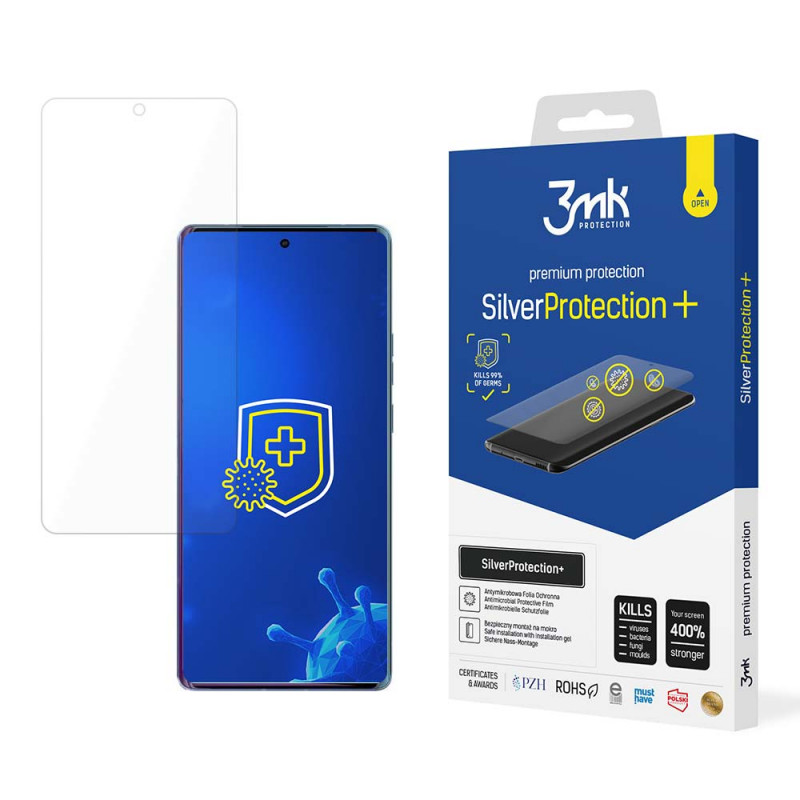 3MK SilverProtection+ αντιμικροβιακό προστατευτικό οθόνης για Motorola Edge 40 Pro 5G