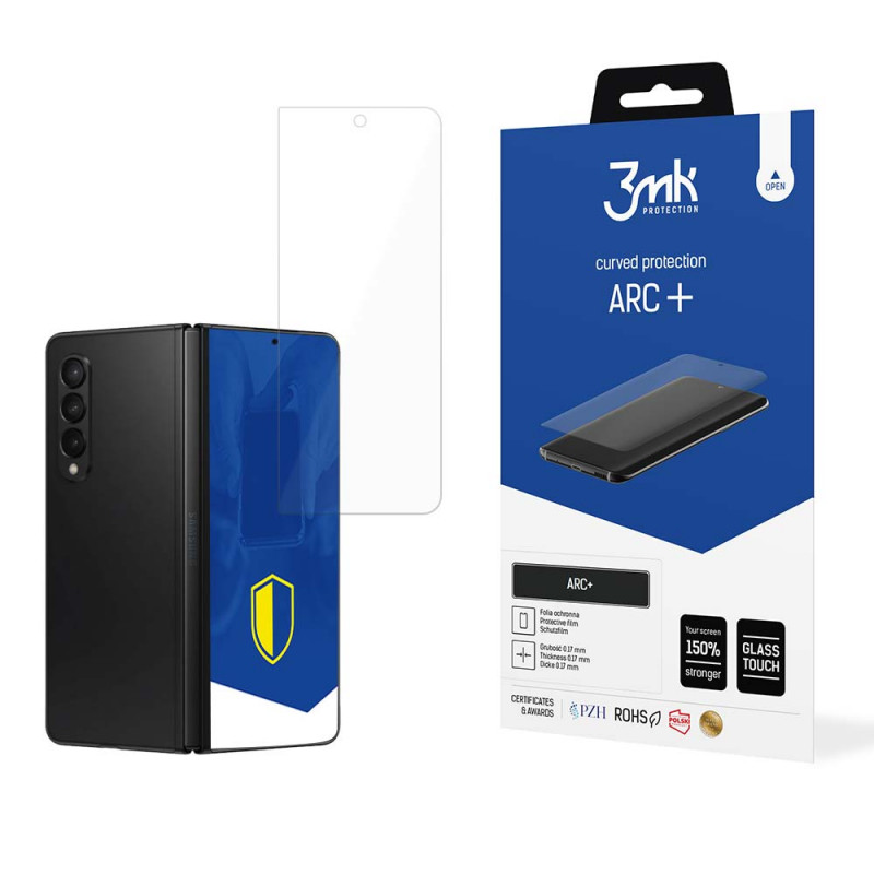 3MK ARC+ Samsung Galaxy Z Fold 5 μπροστινή οθόνη