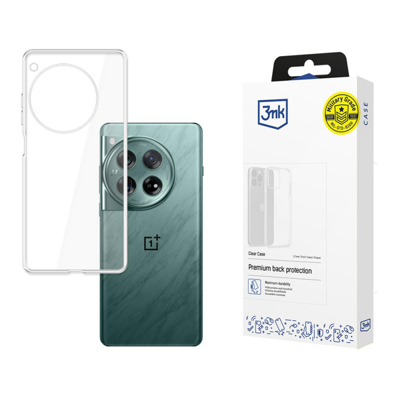 3MK Clear Case OnePlus 12 5G, διάφανη