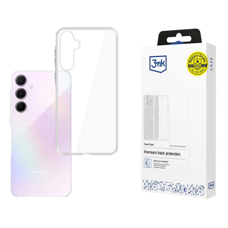 3MK Clear Case Samsung Galaxy M35 5G, διαφανής