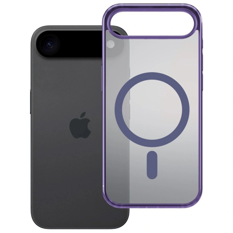 3MK Frosty MagCase θήκη για Apple iPhone Air, μωβ