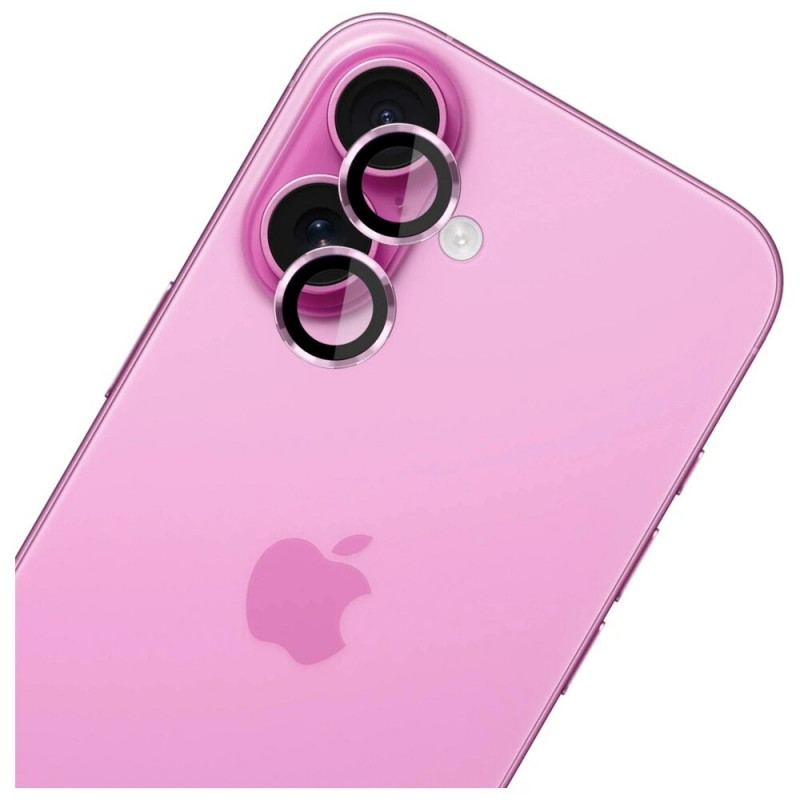 3MK Lens Protection Pro σκληρυμένο γυαλί φακού κάμερας για Apple iPhone 17, μωβ