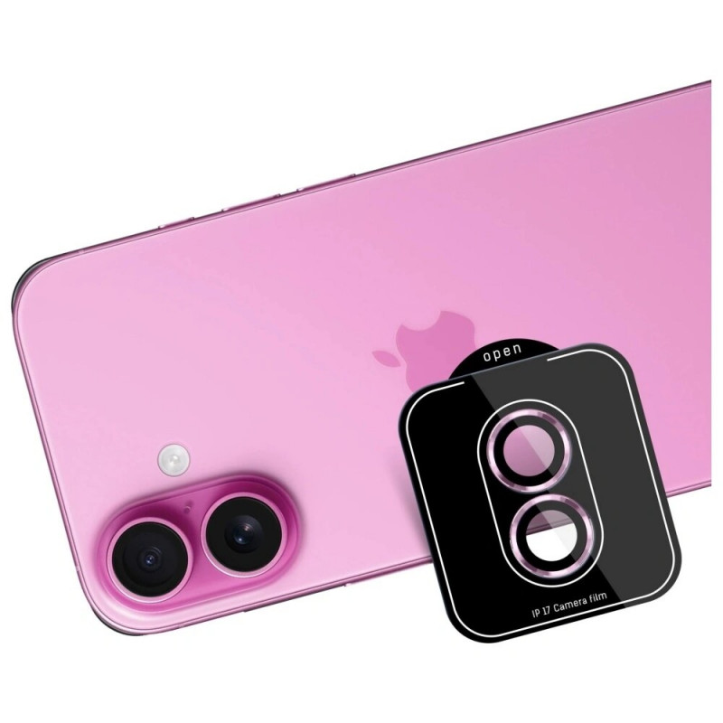 3MK Lens Protection Pro σκληρυμένο γυαλί φακού κάμερας για Apple iPhone 17, μωβ
