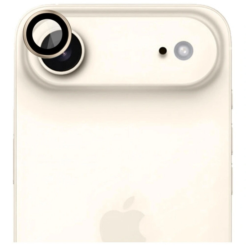 3MK Lens Protection Pro ενισχυμένο γυαλί φακού κάμερας για Apple iPhone Air, χρυσό
