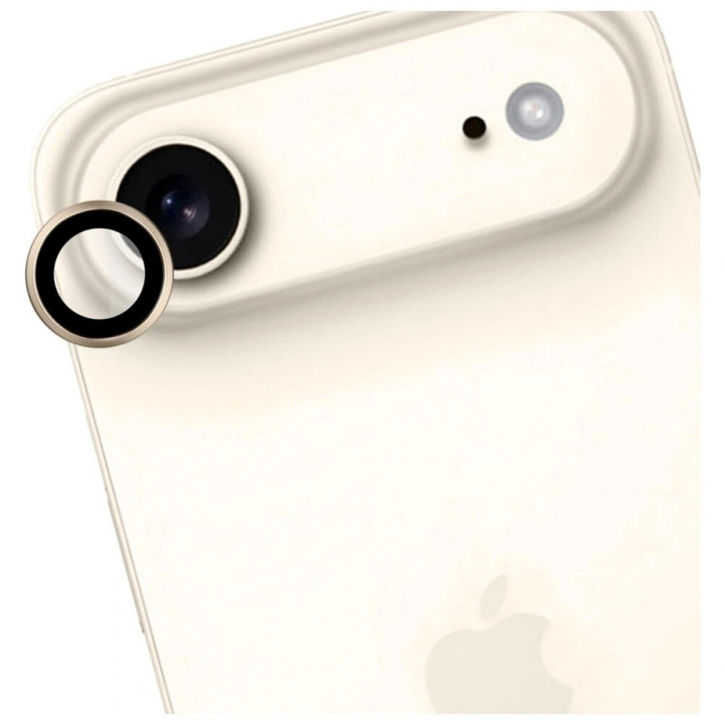 3MK Lens Protection Pro ενισχυμένο γυαλί φακού κάμερας για Apple iPhone Air, χρυσό