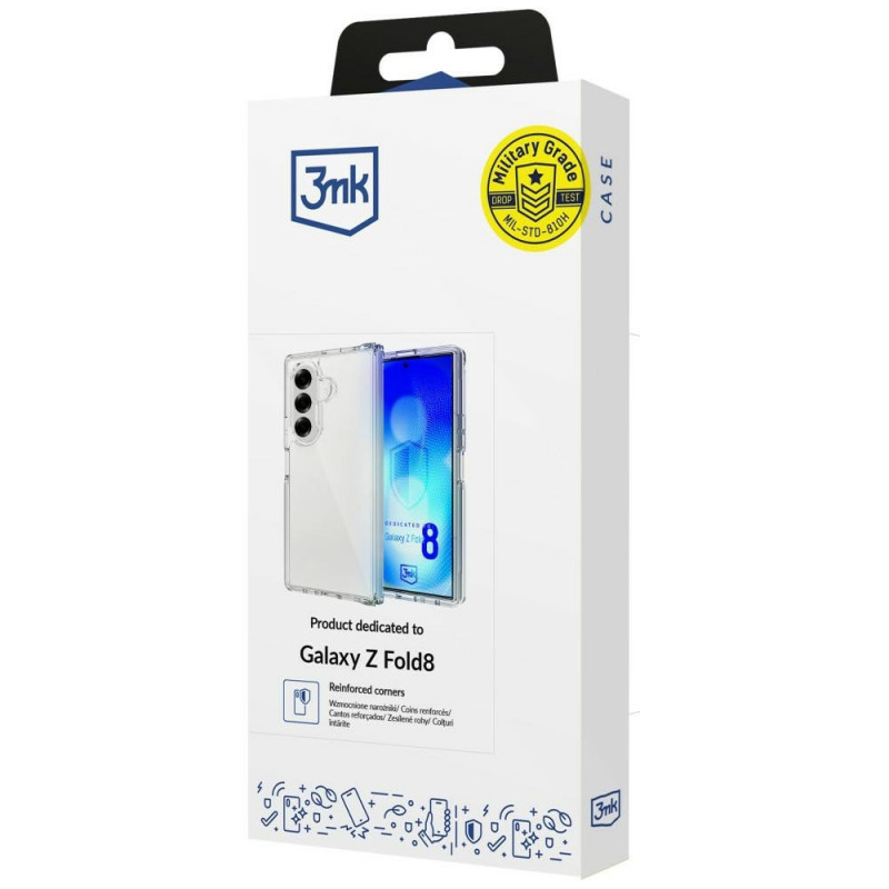 3MK Armor Case Samsung Galaxy Z Fold 8 Ultra θήκη, διάφανη