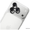 3MK Lens Protection Pro Apple iPhone 18 Pro / 18 Pro Max προστατευτικό φακού κάμερας, ψημένο γυαλί, μαύρο