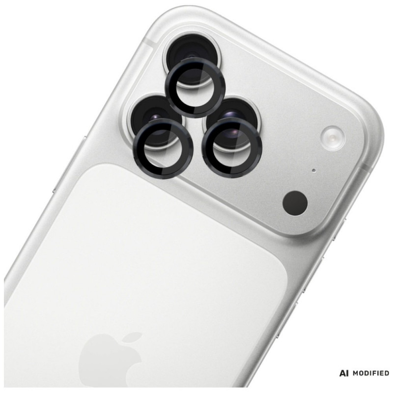 3MK Lens Protection Pro Apple iPhone 18 Pro / 18 Pro Max προστατευτικό φακού κάμερας, ψημένο γυαλί, μαύρο