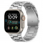 Tech-Protect Stainless λουράκι από ανοξείδωτο ατσάλι για Apple Watch 8 / 9 / 10 / 11 / 12 / SE / Ultra (44 / 45 / 46 / 49 mm), ασημί