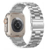 Tech-Protect Stainless λουράκι από ανοξείδωτο ατσάλι για Apple Watch 8 / 9 / 10 / 11 / 12 / SE / Ultra (44 / 45 / 46 / 49 mm), ασημί