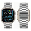 Tech-Protect Stainless λουράκι από ανοξείδωτο ατσάλι για Apple Watch 8 / 9 / 10 / 11 / 12 / SE / Ultra (44 / 45 / 46 / 49 mm), ασημί