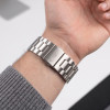 Tech-Protect Stainless λουράκι από ανοξείδωτο ατσάλι για Apple Watch 8 / 9 / 10 / 11 / 12 / SE / Ultra (44 / 45 / 46 / 49 mm), ασημί