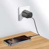Tech-Protect NCA20 φορτιστής τοίχου USB-A / USB-C PD 20W / QC3.0, μαύρος