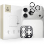 Tech-Protect Camring Fit+ καλύμματα φακού κάμερας για Apple iPhone 14 Pro / 14 Pro Max / 15 Pro / 15 Pro Max / 16 Pro / 16 Pro Max / 17 Pro / 17 Pro Max, Ασημί